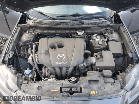 2017 Mazda CX-3 Touring with VIN JM1DKFC74H0176455, listed as a Copart auction lot 48825935 with 90,486 mi miles and Salvage Title. Bid and sale history available at carsss.com. Image 13.