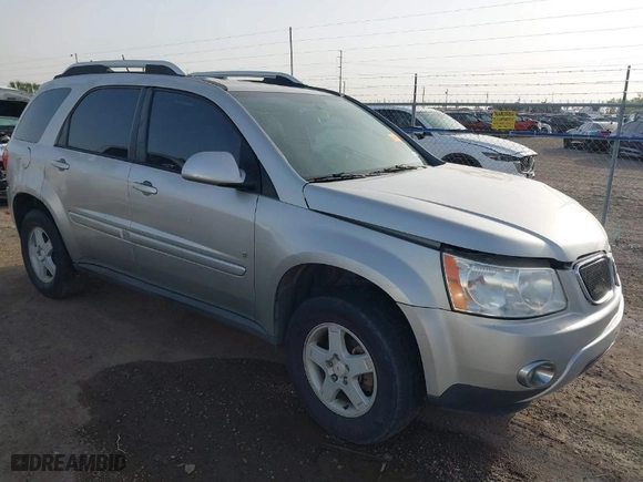 2008 Pontiac Torrent with VIN 2CKDL33F486024307, listed as a IAAI auction lot 41728099 with 312069 miles. Bid and sale history available at carsss.com. Image 1.