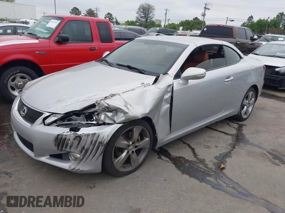 2011 Lexus IS 250 C with VIN JTHFF2C2XB2520729, listed as a IAAI auction lot 41952483 with 226,665 mi miles and . Bid and sale history available at DreamBid. Image 2.