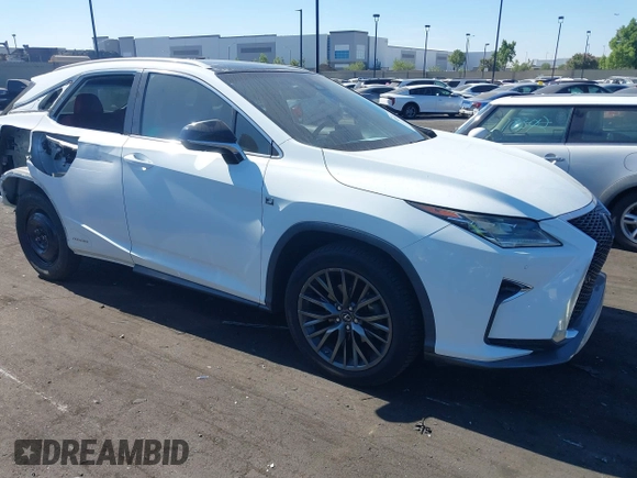 2016 Lexus RX 450h with VIN 2T2BGMCA3GC007519, listed as a IAAI auction lot 42665825 with 97,010 mi miles and . Bid and sale history available at DreamBid. Image 1.