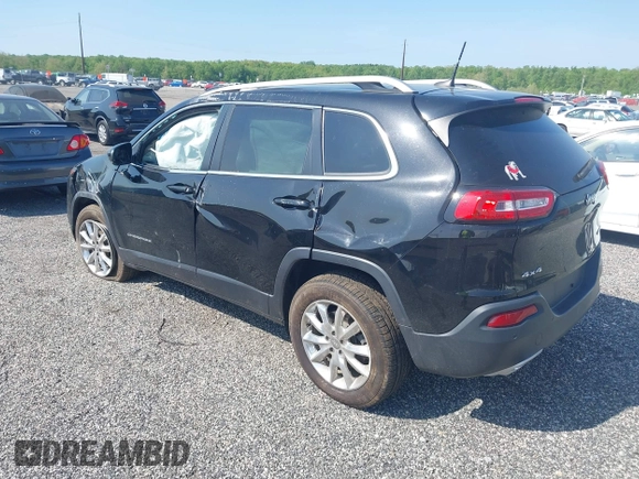 2017 Jeep Cherokee Limited z VIN 1C4PJMDS7HW505198, wystawiony jako IAAI lot #42167479 z przebiegiem 97 008 mil mil oraz . Historia ofert i sprzedaży dostępna na DreamBid. Obrazek 3.