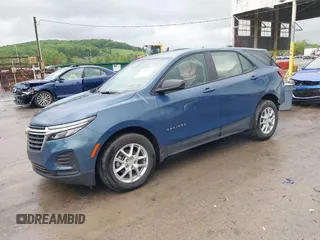 2024 Chevrolet Equinox LS with VIN 3GNAXHEG1RL169794, listed as a IAAI auction lot 42318001 with 35,007 mi miles and . Bid and sale history available at DreamBid. Image 18.