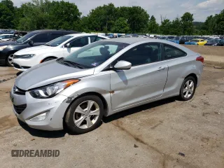 2013 Hyundai Elantra Coupe GS PZEV with VIN KMHDH6AE7DU005391, listed as a Copart auction lot 85432274 with 228,309 mi miles and Non Repairable. Bid and sale history available at carsss.com. Image 1.