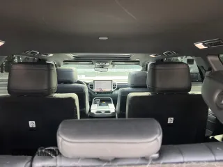 2023 Toyota Sequoia SR5 with VIN 7SVAAABA8PX001787, listed as a Copart auction lot 46808275 with 57,698 mi miles and Clean Title. Bid and sale history available at carsss.com. Image 9.