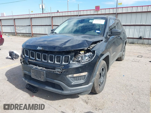2020 Jeep Compass Sport с VIN 3C4NJCAB2LT102346, выставлен на аукционе IAAI как лот 41010173 с пробегом 70 239 миль миль и . История ставок и продаж доступна на DreamBid. Изображение 17.