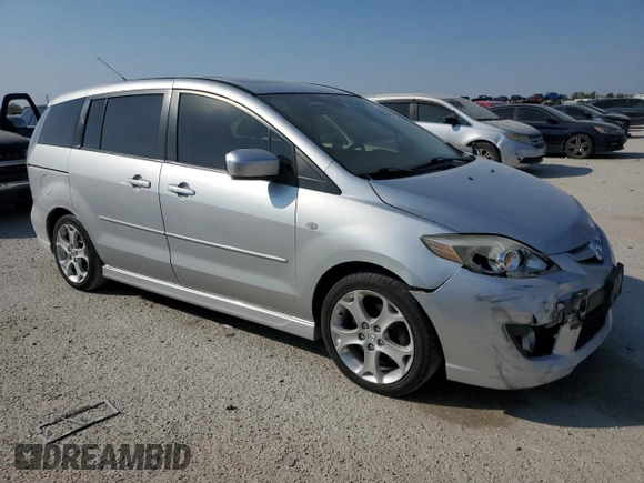 2009 Mazda 5 Sport with VIN JM1CR293890351716, listed as a Copart auction lot 75921804 with 206,851 mi miles and Salvage title. Bid and sale history available at DreamBid. Image 4.