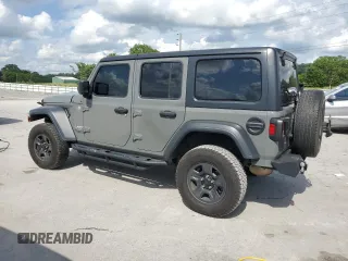 2020 Jeep Wrangler Unlimited Sport S with VIN 1C4HJXDN4LW344401, listed as a Copart auction lot 58404885 with 68,074 mi miles and Salvage title. Bid and sale history available at DreamBid. Image 2.