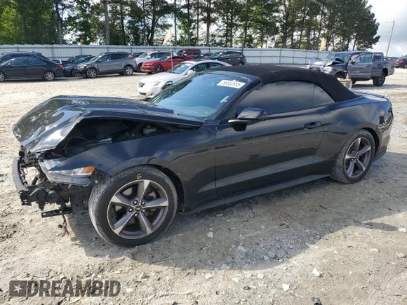 2017 Ford Mustang V6 with VIN 1FATP8EM9H5343722, listed as a Copart auction lot 56853995 with 170,646 mi miles and Salvage title. Bid and sale history available at DreamBid. Image 1.
