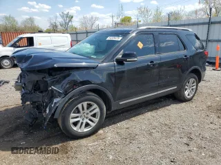 2018 Ford Explorer XLT with VIN 1FM5K8D88JGB77172, listed as a Copart auction lot 54339475 with Not provided miles and Salvage title. Bid and sale history available at DreamBid. Image 1.