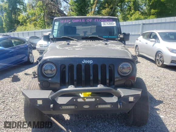 2010 Jeep Wrangler Sahara z VIN 1J4AA5D10AL204437, wystawiony jako Copart lot #50743665 z przebiegiem 211 585 mil mil oraz Szkoda całkowita • Salvage title. Historia ofert i sprzedaży dostępna na DreamBid. Obrazek 5.
