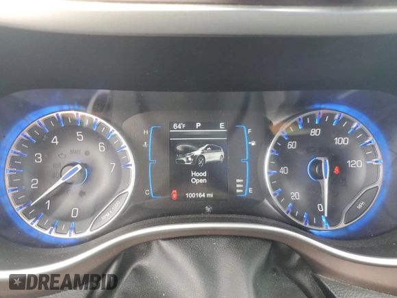 2017 Chrysler Pacifica Touring with VIN 2C4RC1DG8HR676046, listed as a Copart auction lot 57920745 with 100,164 mi miles and Salvage title. Bid and sale history available at DreamBid. Image 9.