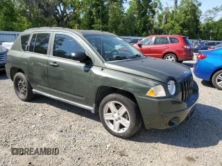 2007 Jeep Compass Sport with VIN 1J8FT47W07D416564, listed as a Copart auction lot 52579865 with 0 mi miles and Clean Title. Bid and sale history available at carsss.com. Image 4.