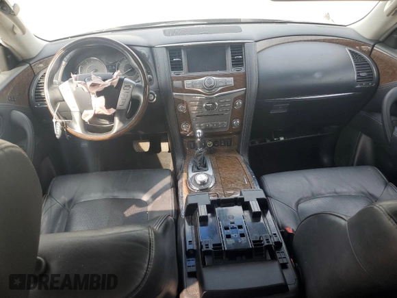 2015 Infiniti QX80 with VIN JN8AZ2NC2F9371470, listed as a Copart auction lot 70586774 with 136,169 mi miles and Salvage Title. Bid and sale history available at carsss.com. Image 8.