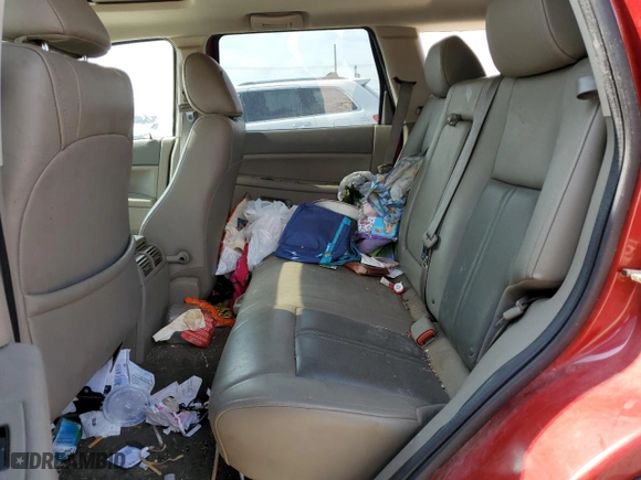 2006 Jeep Grand Cherokee Limited with VIN 1J4HS58NX6C317392, listed as a Copart auction lot 53518204 with 0 mi miles and Salvage Title. Bid and sale history available at carsss.com. Image 11.