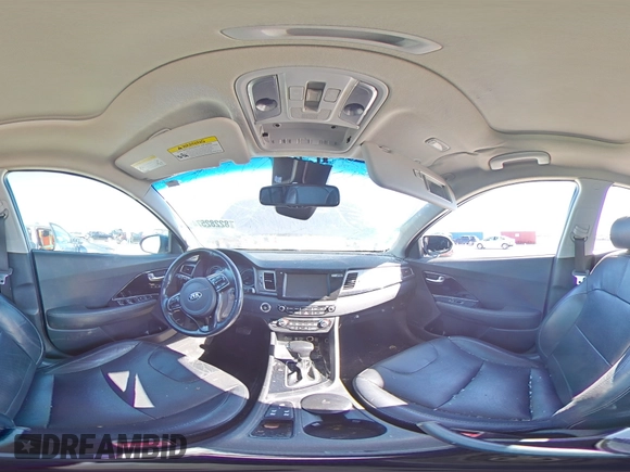 2019 Kia Niro Touring with VIN KNDCE3LC5K5235117, listed as a Copart auction lot 82282574 with 81,362 mi miles and Salvage Title. Bid and sale history available at carsss.com. Image 12.