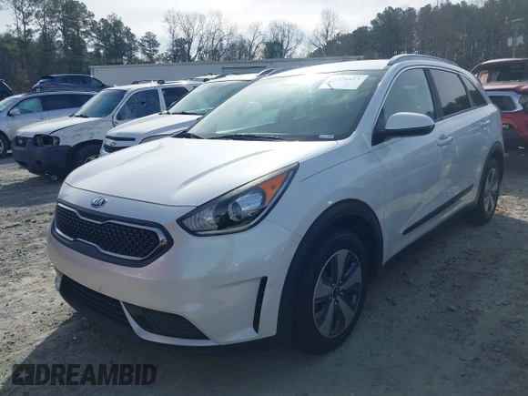 2017 Kia Niro FE with VIN KNDCB3LC1H5089168, listed as a IAAI auction lot 41574413 with 102,844 mi miles. Bid and sale history available at carsss.com. Image 2.