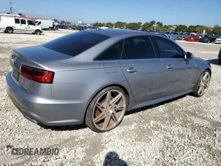 2016 Audi A6 Premium with VIN WAUFFAFC3GN071820, listed as a Copart auction lot 46926225 with 80,676 mi miles and Clean title. Bid and sale history available at DreamBid. Image 3.
