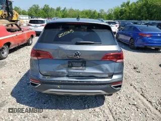 2024 Volkswagen Taos SE z VIN 3VVSX7B26RM008403, wystawiony jako Copart lot #56887985 z przebiegiem 60 595 mil mil oraz Tytuł czysty. Historia ofert i sprzedaży dostępna na DreamBid. Obrazek 6.