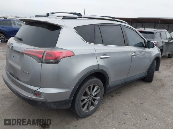 2017 Toyota RAV4 Limited with VIN 2T3YFREV0HW362718, listed as a IAAI auction lot 41599238 with 92,704 mi miles. Bid and sale history available at carsss.com. Image 4.