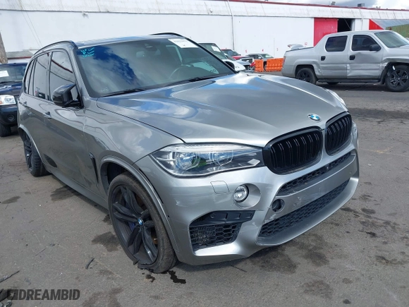 2018 BMW X5 M with VIN 5YMKT6C5XJ0Y83155, listed as a IAAI auction lot 41823075 with 55,897 mi miles. Bid and sale history available at carsss.com. Image 1.