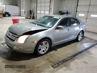 2008 Ford Fusion SEL with VIN 3FAHP08178R109519, listed as a Copart auction lot 54136345 with 130,658 mi miles and Salvage Title. Bid and sale history available at carsss.com. Image 1.