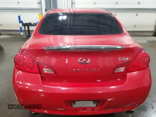 2007 Infiniti G35 Sedan G35x with VIN JNKBV61F97M804900, listed as a Copart auction lot 54253125 with 127,012 mi miles and Salvage Title. Bid and sale history available at carsss.com. Image 6.