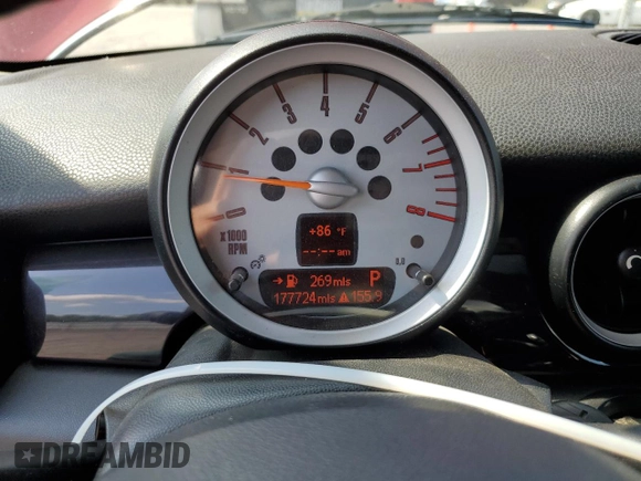 2009 MINI Hardtop S with VIN WMWMF73519TW84971, listed as a Copart auction lot 62074335 with 177,724 mi miles and Clean title. Bid and sale history available at DreamBid. Image 9.