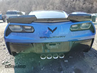 2019 Chevrolet Corvette Z06 2LZ with VIN 1G1YR2D6XK5606259, listed as a Copart auction lot 51643755 with 10,163 mi miles and Non Repairable. Bid and sale history available at carsss.com. Image 6.
