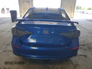 2023 Honda Civic Sport with VIN 2HGFE2F56PH562387, listed as a Copart auction lot 58408355 with 27,060 mi miles and Salvage title. Bid and sale history available at DreamBid. Image 6.
