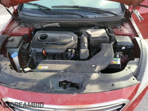 2017 Hyundai Sonata 2.4L with VIN 5NPE24AF7HH512380, listed as a Copart auction lot 84709714 with 161,747 mi miles and Salvage Title. Bid and sale history available at carsss.com. Image 12.