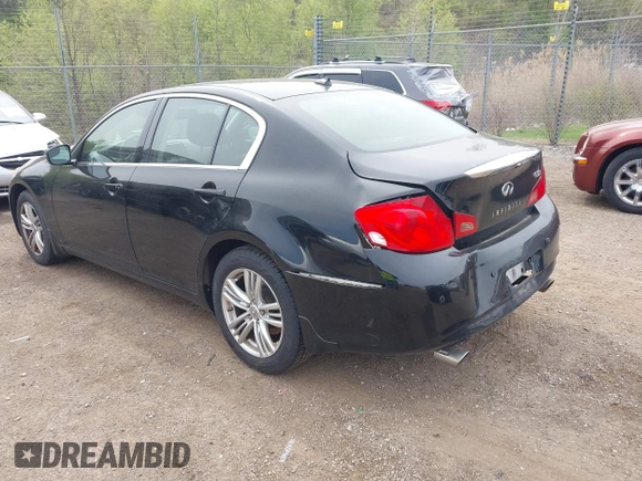 2013 Infiniti G37 x z VIN JN1CV6AR9DM762341, wystawiony jako IAAI lot #42157044 z przebiegiem 155 663 mil mil oraz . Historia ofert i sprzedaży dostępna na DreamBid. Obrazek 3.