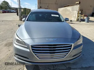 2015 Hyundai Genesis 3.8L with VIN KMHGN4JE0FU084609, listed as a Copart auction lot 42638375 with 87,119 mi miles and Salvage Title. Bid and sale history available at DreamBid. Image 5.