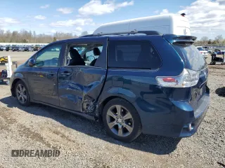 2012 Toyota Sienna SE with VIN 5TDXK3DC7CS251937, listed as a Copart auction lot 52339205 with 219,797 mi miles and Salvage Title. Bid and sale history available at carsss.com. Image 2.