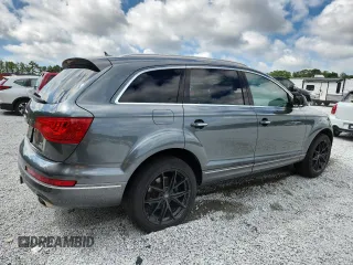 2014 Audi Q7 Premium Plus with VIN WA1LMAFE2ED016382, listed as a Copart auction lot 62724155 with 122,690 mi miles and Clean title. Bid and sale history available at DreamBid. Image 3.