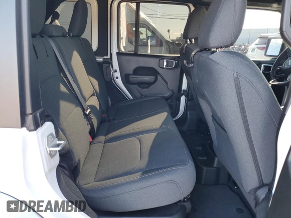 2024 Jeep Wrangler Willys с VIN 1C4RJXN64RW163562, выставлен на аукционе Copart как лот 47664115 с пробегом 10 902 миль миль и Списание • Salvage title. История ставок и продаж доступна на DreamBid. Изображение 11.