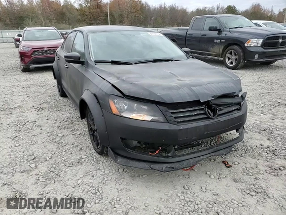 2014 Volkswagen Passat S w/Nav with VIN 1VWAP7A36EC026154, listed as a Copart auction lot 83426054 with 192,012 mi miles and Salvage Title. Bid and sale history available at carsss.com. Image 11.