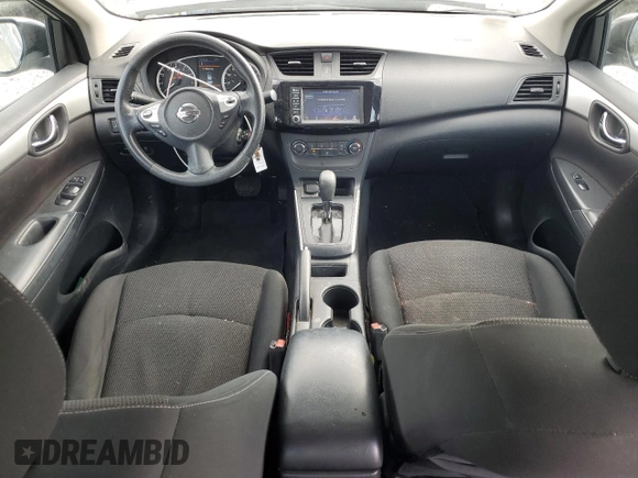 2019 Nissan Sentra SV with VIN 3N1AB7AP7KY246607, listed as a Copart auction lot 48847265 with 63,054 mi miles and Salvage Title. Bid and sale history available at DreamBid. Image 8.