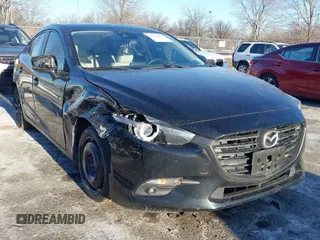 2018 Mazda 3 Grand Touring with VIN 3MZBN1W34JM224997, listed as a IAAI auction lot 41421875 with 49,233 mi miles. Bid and sale history available at carsss.com. Image 1.