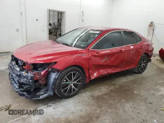 2021 Toyota Camry SE Nightshade with VIN 4T1T11AKXMU495494, listed as a Copart auction lot 52383975 with 120,492 mi miles and Salvage Title. Bid and sale history available at carsss.com. Image 1.