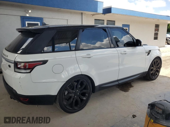 2016 Land Rover Range Rover Sport SE with VIN SALWG2KF2GA582697, listed as a Copart auction lot 64048325 with 118,845 mi miles and Clean title. Bid and sale history available at DreamBid. Image 3.