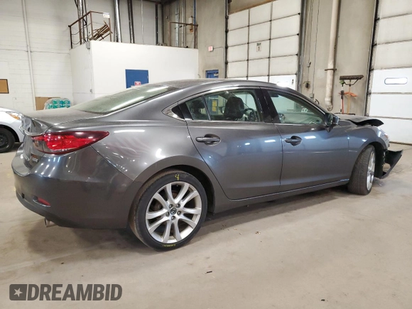 2017 Mazda 6 Touring with VIN JM1GL1V51H1116796, listed as a Copart auction lot 49315975 with 198,486 mi miles and Salvage Title. Bid and sale history available at DreamBid. Image 3.