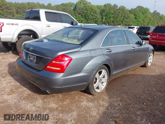 2010 Mercedes-Benz S 550 with VIN WDDNG7BB5AA326323, listed as a IAAI auction lot 42101314 with 112,946 mi miles and . Bid and sale history available at DreamBid. Image 4.