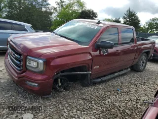2017 GMC Sierra 1500 SLT z VIN 3GTU2NEC5HG375160, wystawiony jako Copart lot #56754125 z przebiegiem 32 665 mil mil oraz Szkody całkowita. Historia ofert i sprzedaży dostępna na DreamBid. Obrazek 1.
