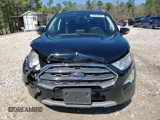 2019 Ford EcoSport Titanium z VIN MAJ3S2KE8KC278227, wystawiony jako Copart lot #46604965 z przebiegiem 59 390 mil mil oraz Czysty tytuł • Clean title. Historia ofert i sprzedaży dostępna na DreamBid. Obrazek 14.