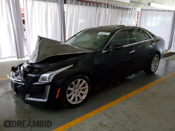 2016 Cadillac CTS AWD with VIN 1G6AW5SX7G0103004, listed as a Copart auction lot 57324334 with 95,772 mi miles and Clean title. Bid and sale history available at DreamBid. Image 1.