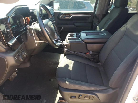 2023 Chevrolet Silverado 1500 LT with VIN 2GCUDDED7P1155362, listed as a Copart auction lot 49665745 with 51,107 mi miles and Salvage Title. Bid and sale history available at carsss.com. Image 7.