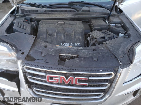2017 GMC Terrain SLT with VIN 2GKFLUE37H6341270, listed as a Copart auction lot 42384325 with 75,488 mi miles and Salvage Title. Bid and sale history available at DreamBid. Image 11.