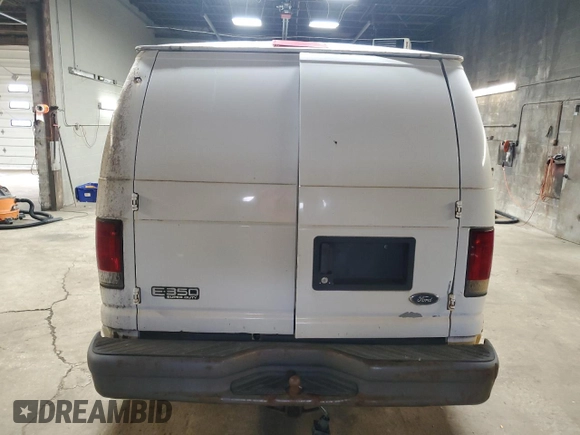 2005 Ford Econoline Cargo with VIN 1FTSE34S15HB03573, listed as a Copart auction lot 48318155 with 214,768 mi miles and Clean Title. Bid and sale history available at DreamBid. Image 6.