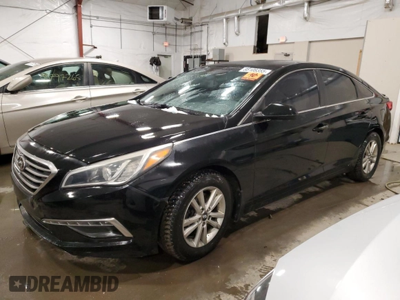 2015 Hyundai Sonata 2.4L SE with VIN 5NPE24AF2FH200089, listed as a Copart auction lot 88108355 with 112,677 mi miles and Non Repairable. Bid and sale history available at carsss.com. Image 1.