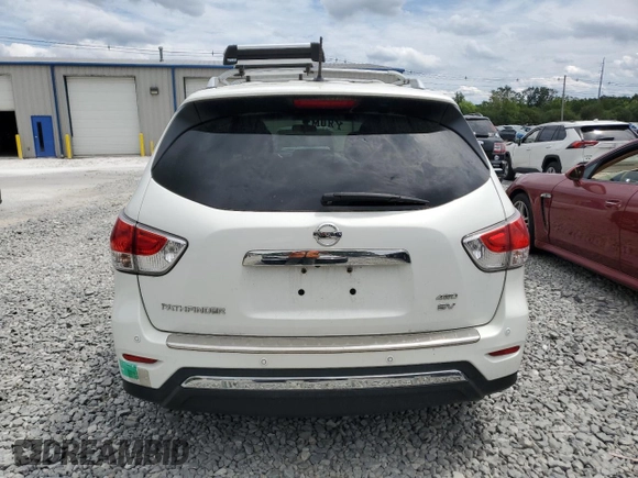 2014 Nissan Pathfinder S with VIN 5N1AR2MM6EC687828, listed as a Copart auction lot 65210805 with 139,128 mi miles and Clean title. Bid and sale history available at DreamBid. Image 6.